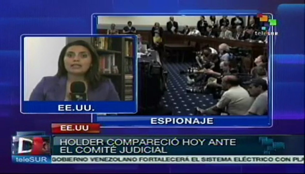 Parlamento estadounidense interpela a Eric Holder sobre espionaje a AP