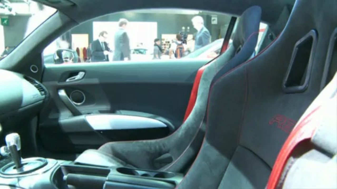 Audi R8 GT en direct du Mondial de Paris 2010