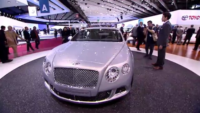Bentley Continental GT en direct du Mondial de Paris 2010
