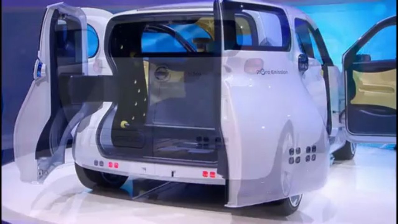 Nissan TownPod en direct du Mondial de Paris 2010