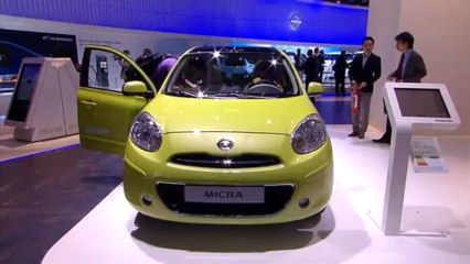 Nissan Micra en direct du Mondial de Paris 2010