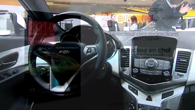 Chrevolet Cruze 5 portes en direct du Mondial de Paris 2010