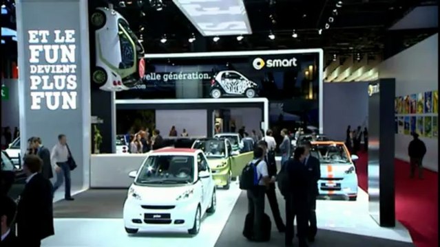 Smart Fortwo en direct du Mondial de Paris 2010