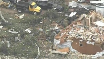 Tornadoes tear through Texas