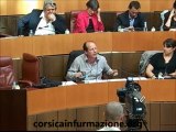 Langue #corse - Intervention de Paul Félix Benedetti du Rinnovu Naziunali à l'Assemblée de Corse