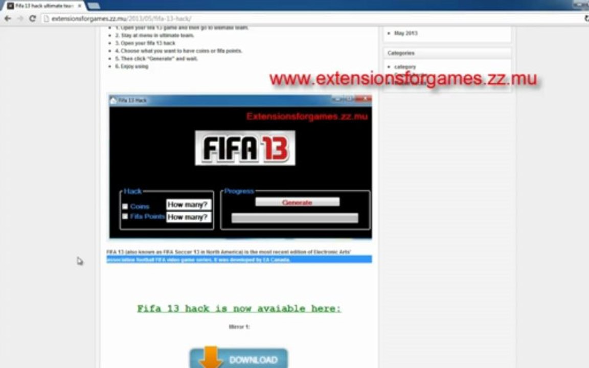 Fifa 13 hack