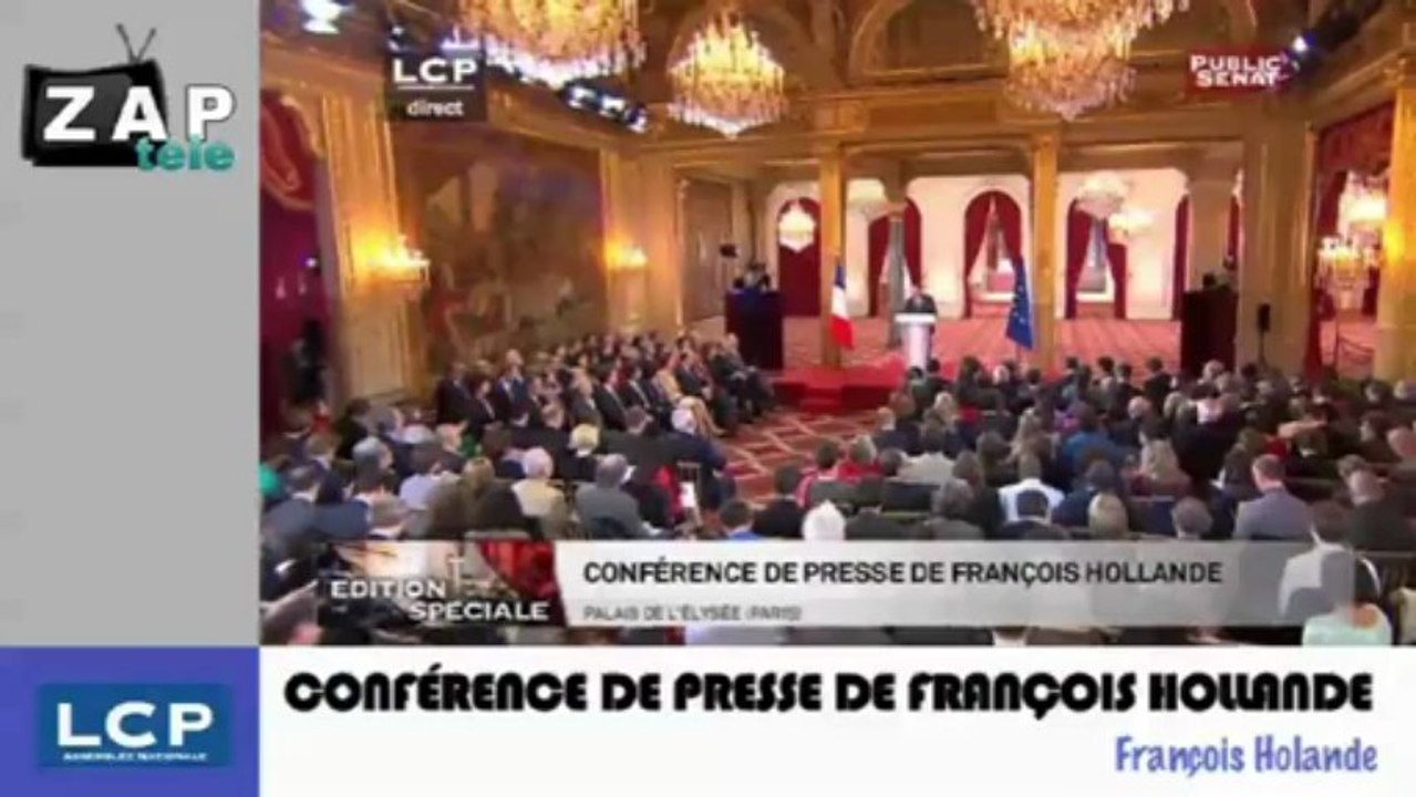 Zapping Actu du 17 Mai 2013 ! - Conférence de p...