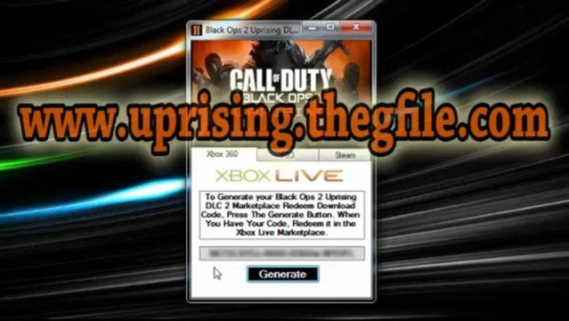 Call of Duty: Black Ops 2 Uprising DLC Free
