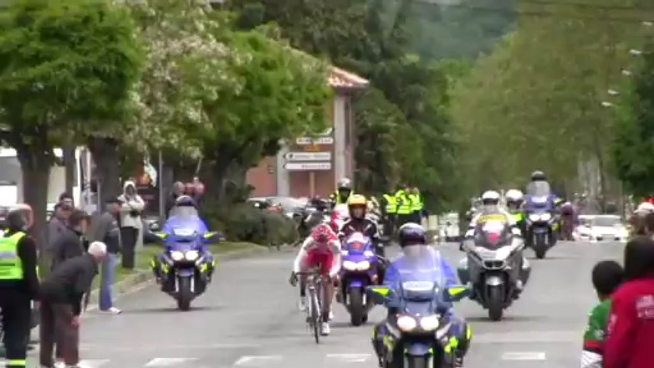 Ronde de l'Isard 2013 - arrivée étape 1