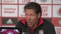 Simeone y los miedos