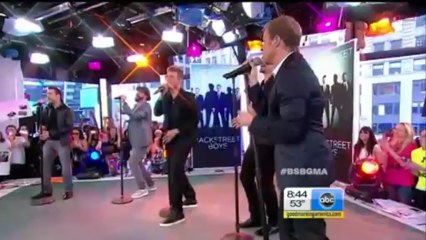 Permanent Stain - Backstreet Boys comeback on GMA 130515