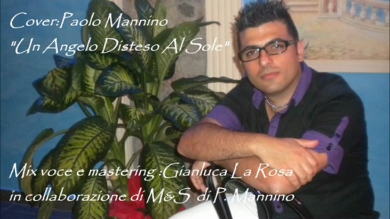 Cover Paolo Mannino "Un Angelo Disteso al Sole"