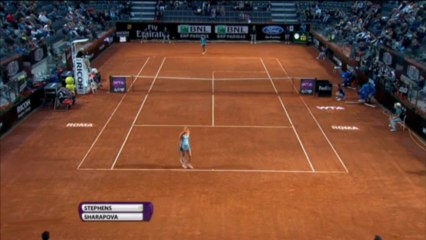 Roma - Sharapova, sin problemas ante Stephens