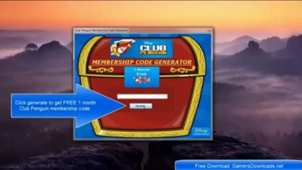 Free Club Penguin Membership Code Generator Free Download 2013.