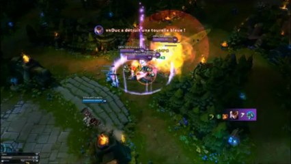 Les SaganienX Team league of legend Parti classer 5 v 5