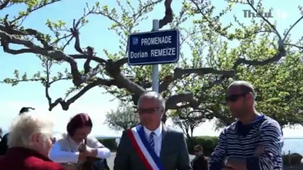 Inauguration de la promenade Dorian Remeïze
