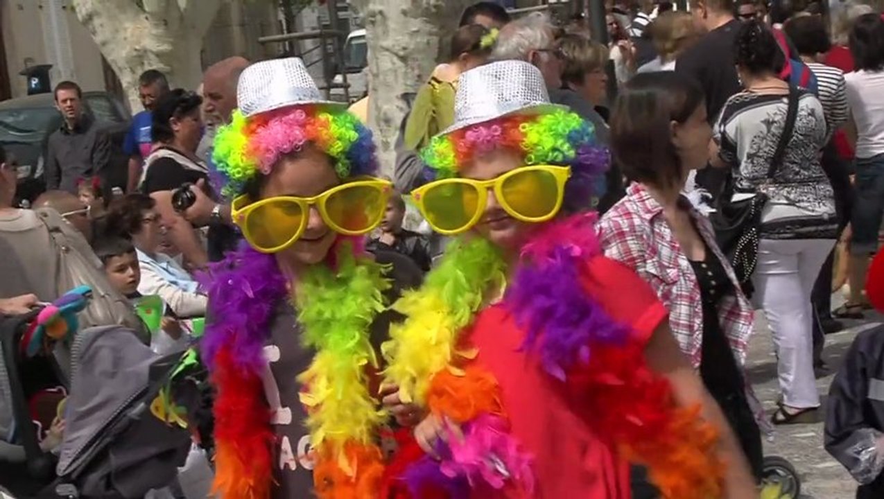 Un carnaval sur le thème de l'eau