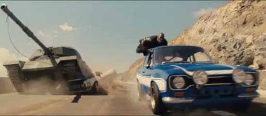 Fast & Furious 6 - Clip - Brian Rescues Roman From The Tank