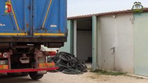 Foggia - Polizia recupera il rame rubato nelle campagne (16.05.13)