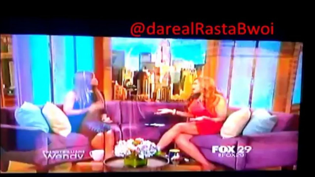 Rapper Eve Stops By Wendy Show