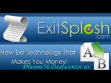 Exit Splash - Web Page Exit Software That Makes You Money! | Exit Splash - Web Page Exit Software That Makes You Money!