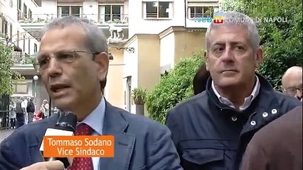 Napoli - Riaperto l'ingresso di via Cimarosa della Floridiana (15.05.13)