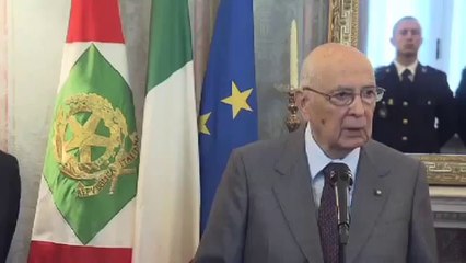 Polizia di Stato - Le celebrazioni al Quirinale (16.05.13)