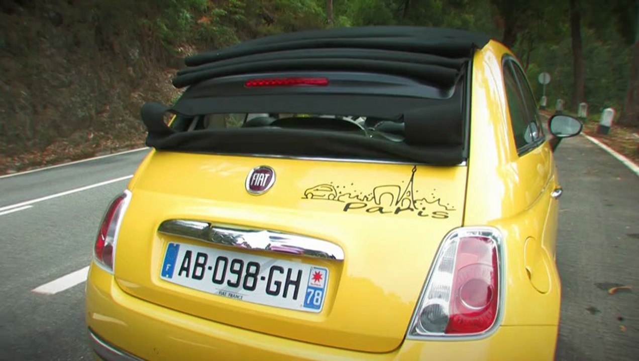 Essai Fiat 500C 2009