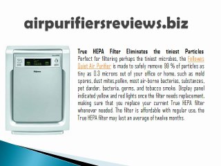 Fellowes Quiet Air Purifier Review