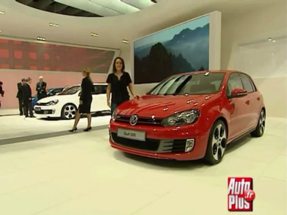 Volkswagen Golf 6 au mondial de Paris 2008