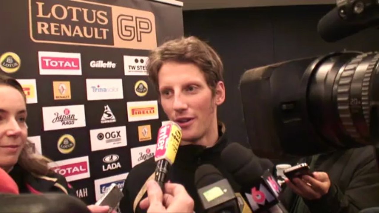 Interview Romain Grosjean