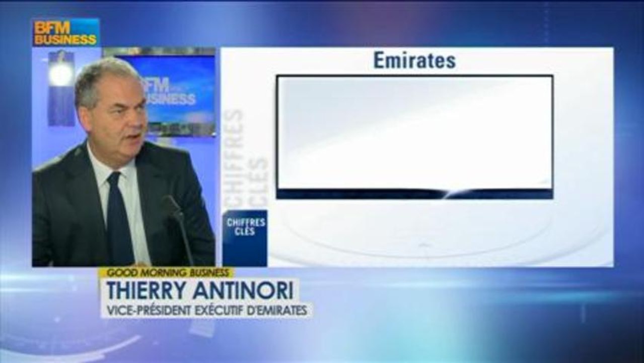 Emirates, bientôt la 1ère compagnie aèrienne mondiale: Thierry Antinori dans GMB - 17 mai