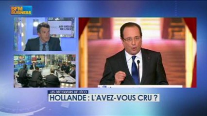 Hollande : l’avez-vous cru ? dans Les décodeurs de l'éco - 16 mai 3/5