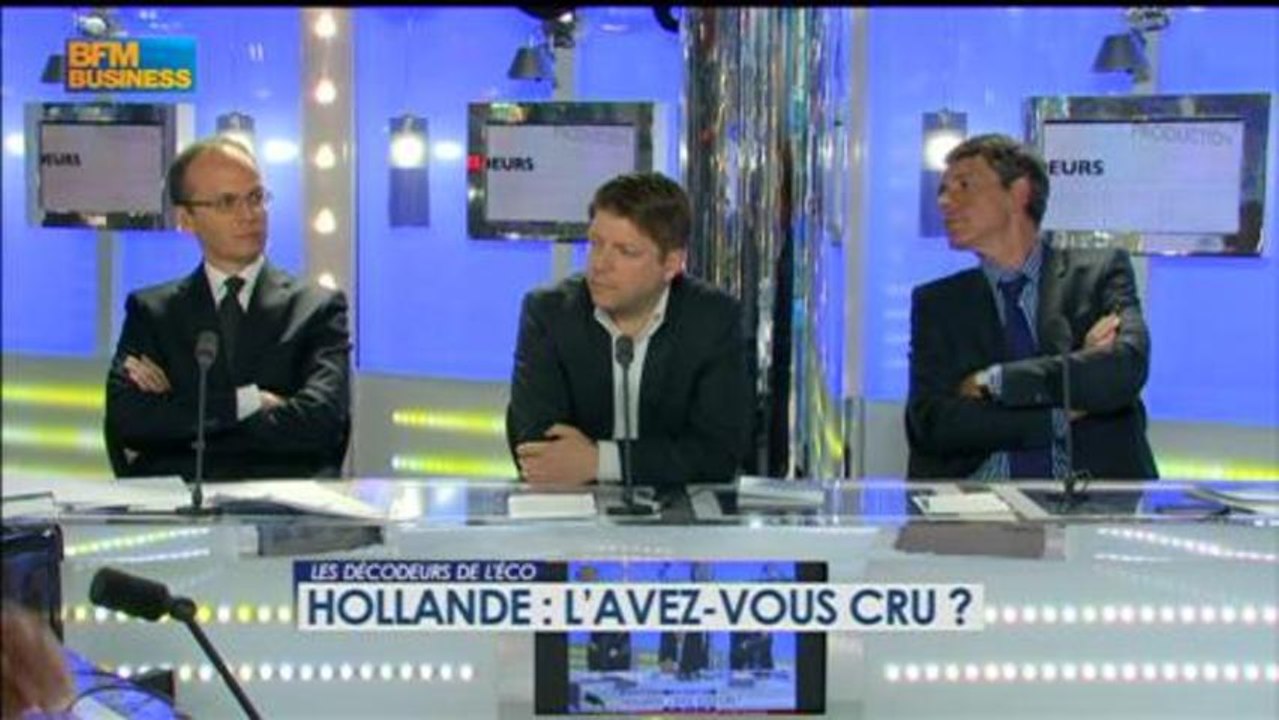 Hollande : l’avez-vous cru ? dans Les décodeurs de l'éco - 16 mai 4/5