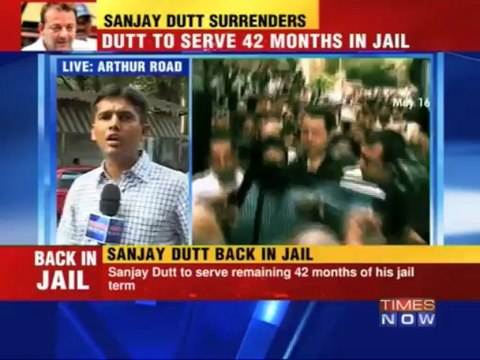 Sanjay Dutt at Arthur road jail