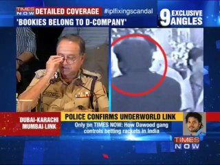 IPL Spot Fixing: Police confirms underworld link