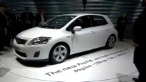 Toyota Auris HSD - En direct du salon de Genève 2010