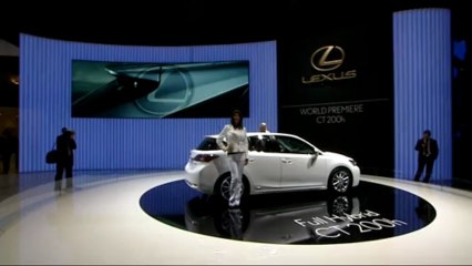 Download Video: Lexus CT 200h - En direct du salon de Genève 2010