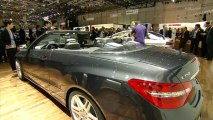 Mercedes Classe E Cabriolet - en direct du salon de Genève 2010
