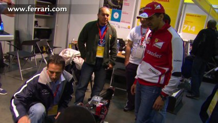 Autosital - Marc Gené visite le Shell Eco-Marathon