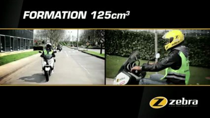 Zebra: formation obligatoire 125cc 7 heures