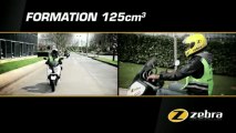 Zebra: formation obligatoire 125cc 7 heures