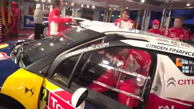 WRC - Monte-Carlo 2011 - La journée de mercredi chez Citroën