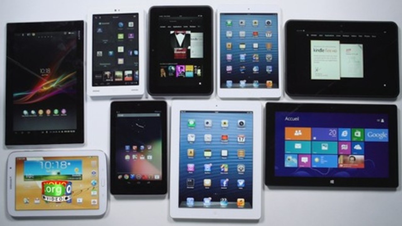 Tablettes tactiles - Guide d'achat (iPad Mini, Sony Xperia Tablet Z, Galaxy Note 8...)