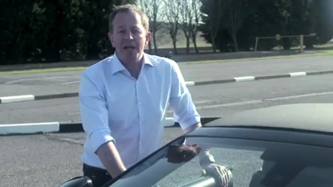 Jaguar F-Type par Martin Brundle