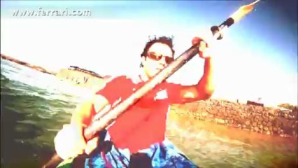 Le stage des pilotes Ferrari à Lanzarote