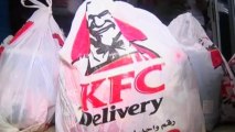 KFC smugglers deliver fast food the hard way