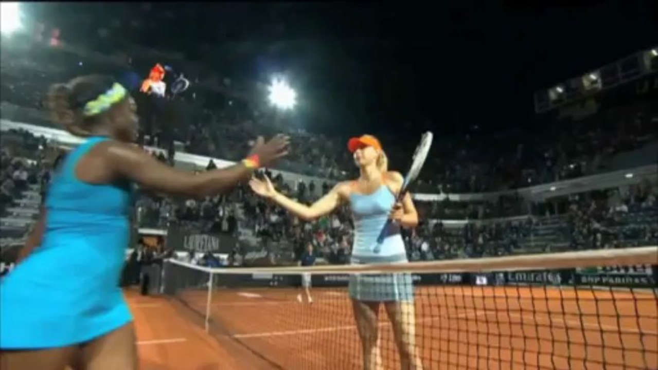 Rom: Sharapova eine Nummer zu groß für Stephens