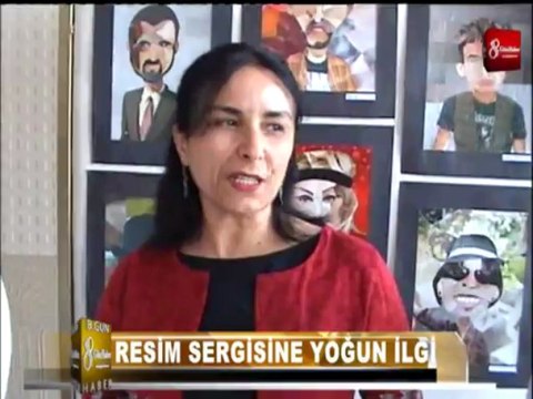 İSKENDERUN LİSESİ RESİM SERGİSİ 8.GÜN HABER