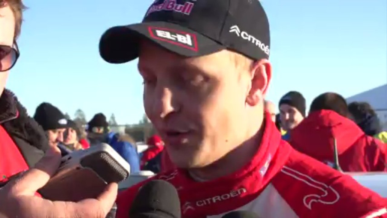 WRC - Suède 2012 - La journée de dimanche chez Citroën